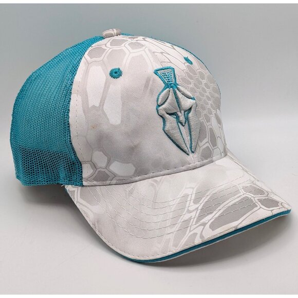 Kryptek Yeti Ladies Fit Baseball Cap Mesh Hat Adjustable Snapback Spartan Teal - Picture 1 of 7